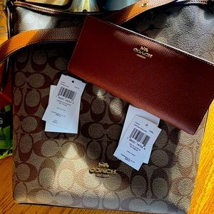 Purse with matching wallet